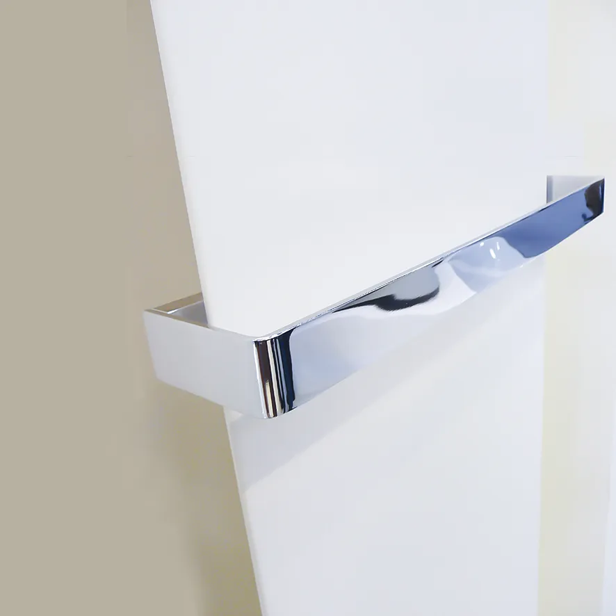DRL Handdoekbeugel Recht Polished Stainless Steel - Polished Roestvaststaal ( RVS ) - Lengte beugel 628mm