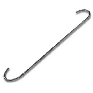 DRL handdoekbeugel voor E-Comfort Badge - Polished Stainless Steel - lengte beugel  570 mm