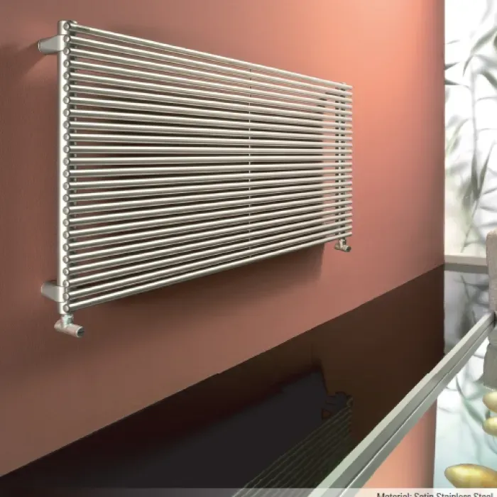 DRL - Giada RVS Satin Horizontal - 411x1200mm - 557 Watt