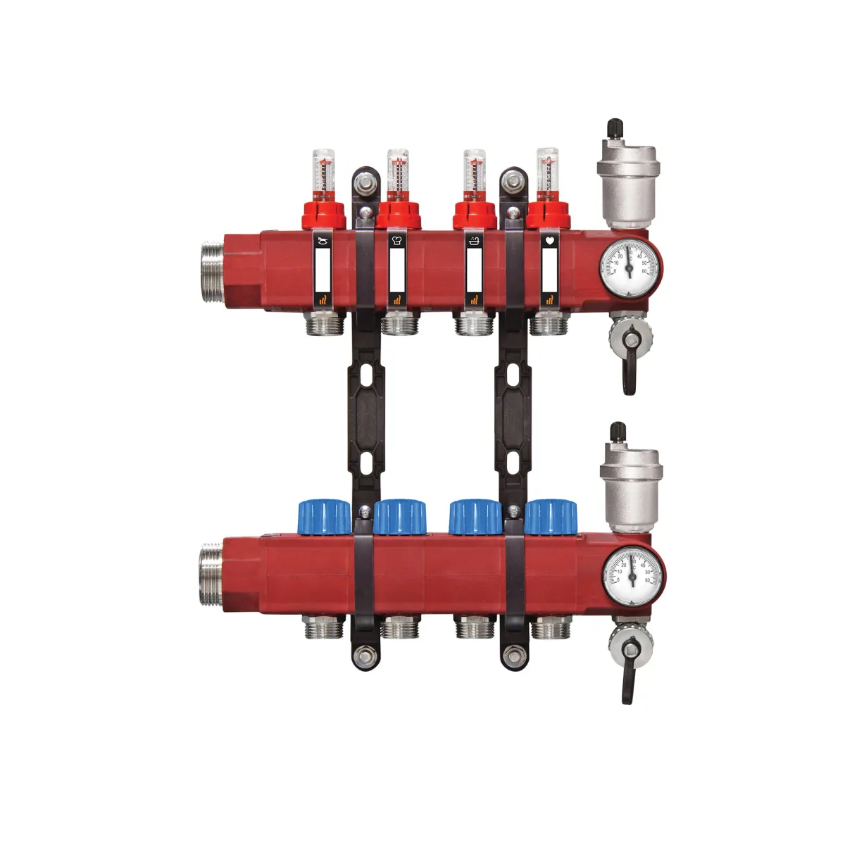 Radson - Polyamide verdeler - FM voor verwarmen en koelen - 12 groeps