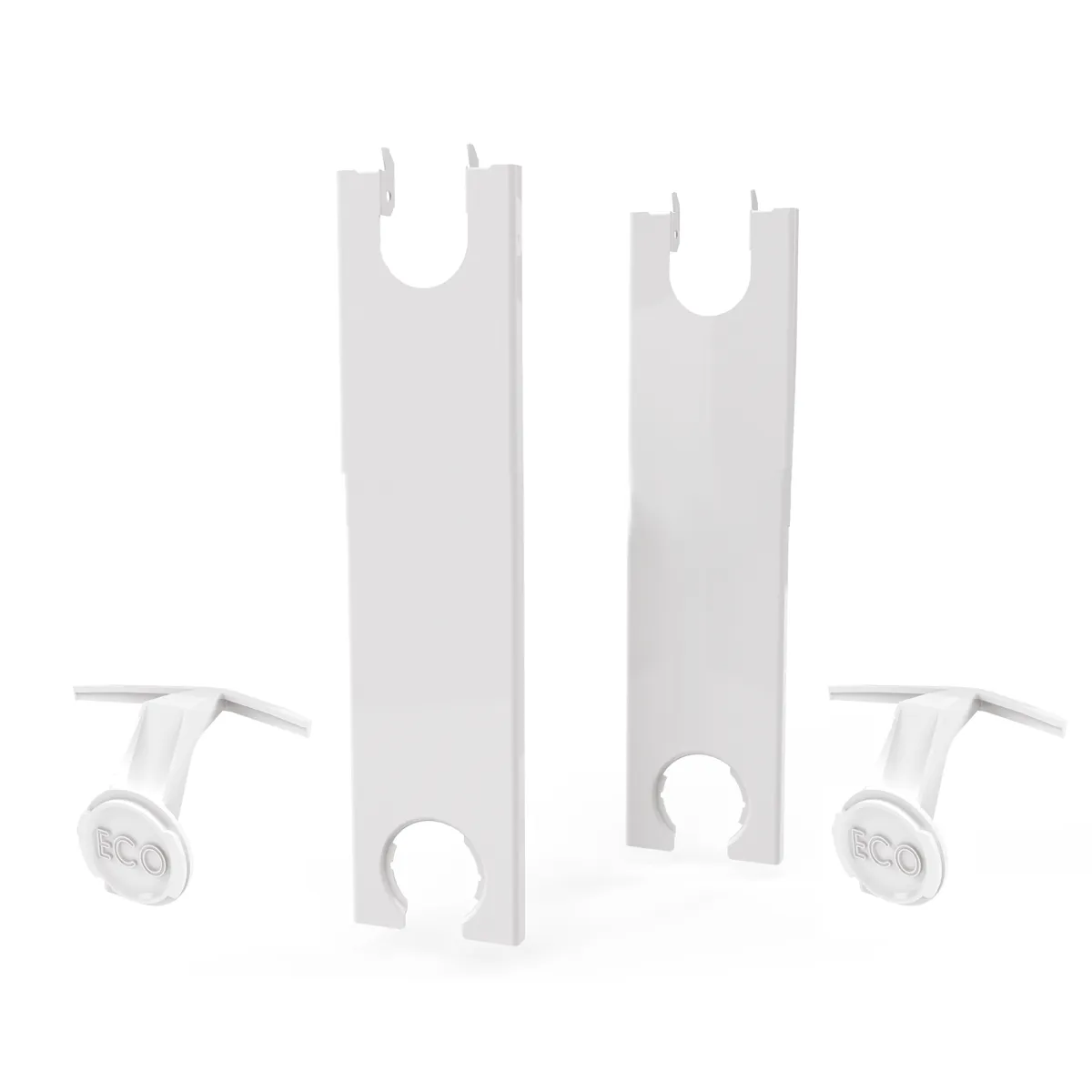 Stelrad - Zijbekleding Clip - 400x102mm - Type 22 - Wit