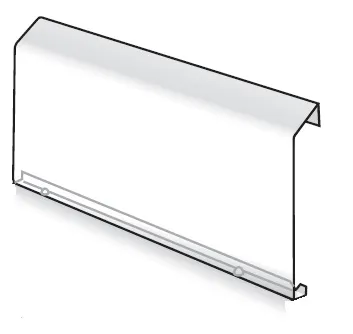Jaga - Bovenplaat voor Tempo Wand - 700mm - Zuiver wit soft touch Jaga - Bovenplaat voor Tempo Wand - 700mm - Zuiver wit soft touch