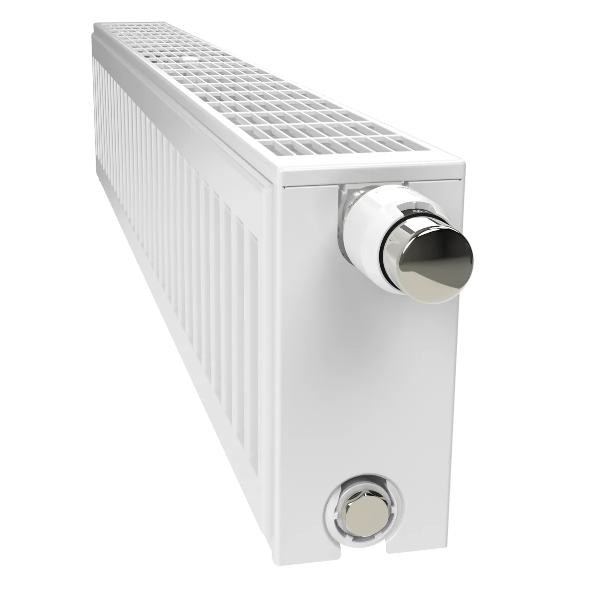 Henrad - Premium Plinth - 200x1000mm - 933 Watt - Type 33 - Wit