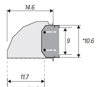Jaga - Briza Uitblaashoekstuk - Type2 3-5cm