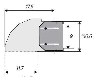Jaga - Briza Uitblaashoekstuk - Type4 6-11cm