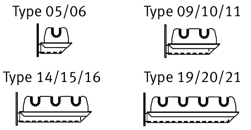 Jaga - Wandbevestiging voor Mini - Verkeerswit soft touch - Type 16, 14 en 15