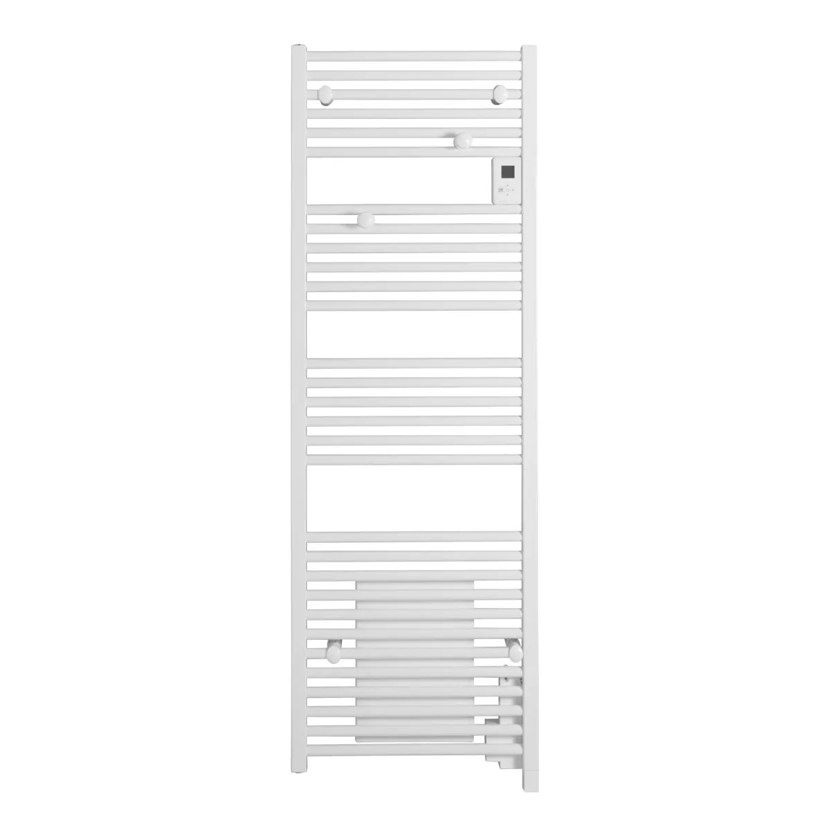 Belrad - Handdoekradiator Elektrisch met blower - 1590x550mm - 1750 Watt - Wit