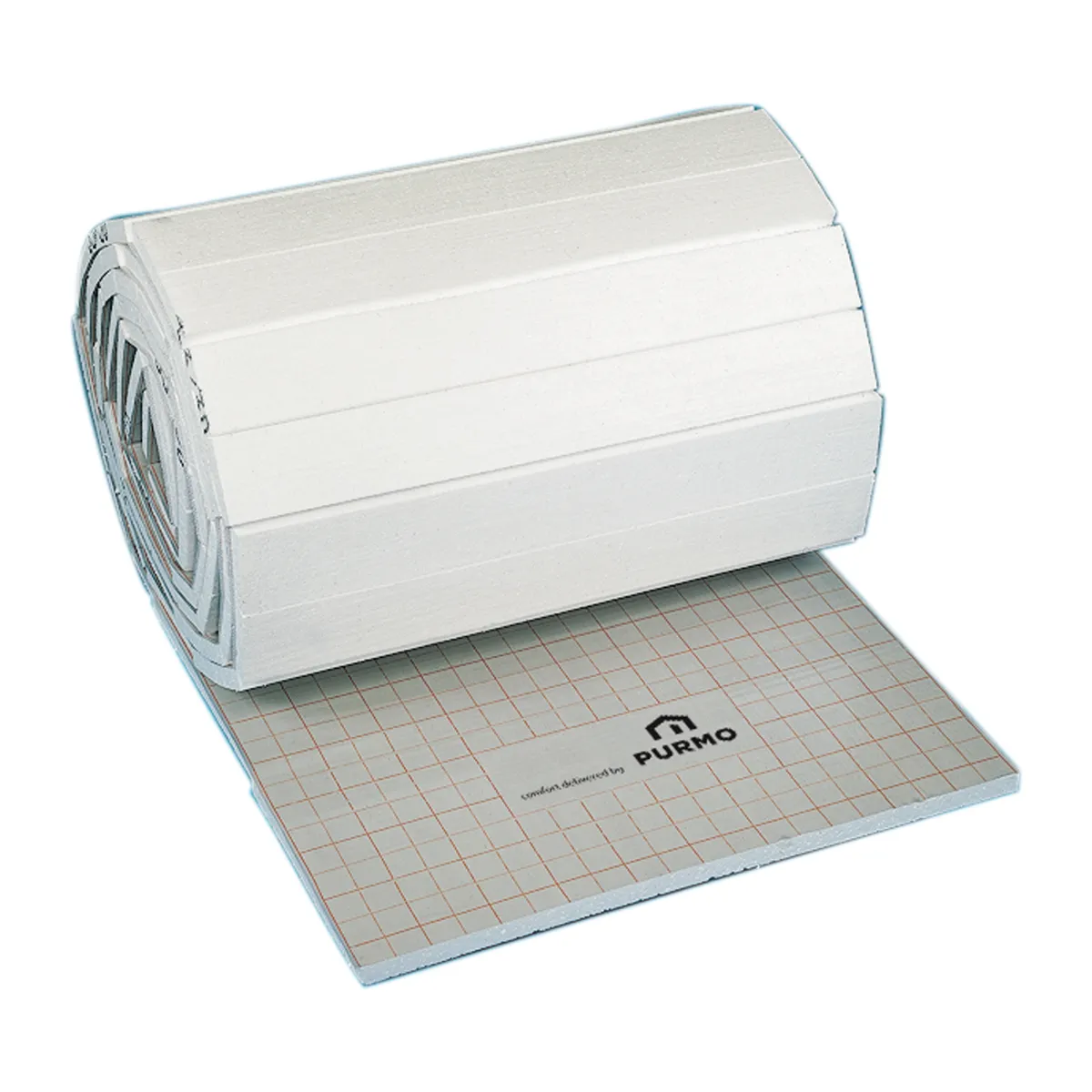 Radson Rolljet warmte en contactgeluid isolatierol DES (EPST)  - Breedte 1000 mm. - Lengte 9000 mm. - Isolatiedikte 35 mm.