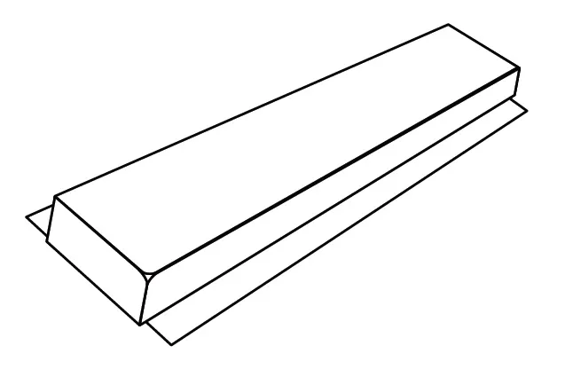 Jaga - Rooster voor Linea Vrijstaand Plus - 1800mm - Verkeerswit soft touch- 16 en 15