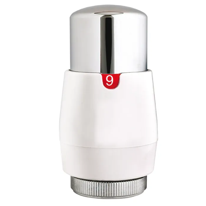 DRL - OVUS Thermostaatkop M30 x 1,5 - Wit/Chroom