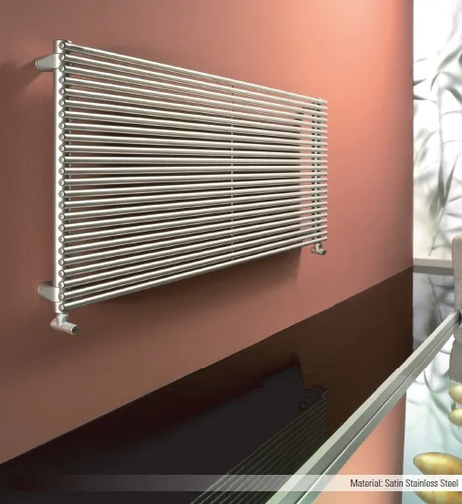 DRL - Giada RVS Satin Horizontal - 661x1500mm - 1131 Watt