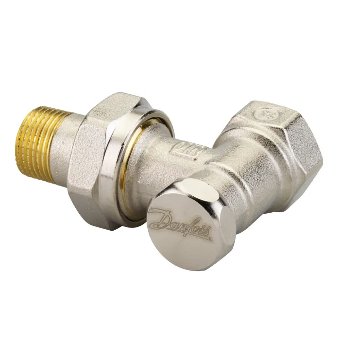 Danfoss - RLV-S -  Haaks - 3/8" - 3/8" (10)