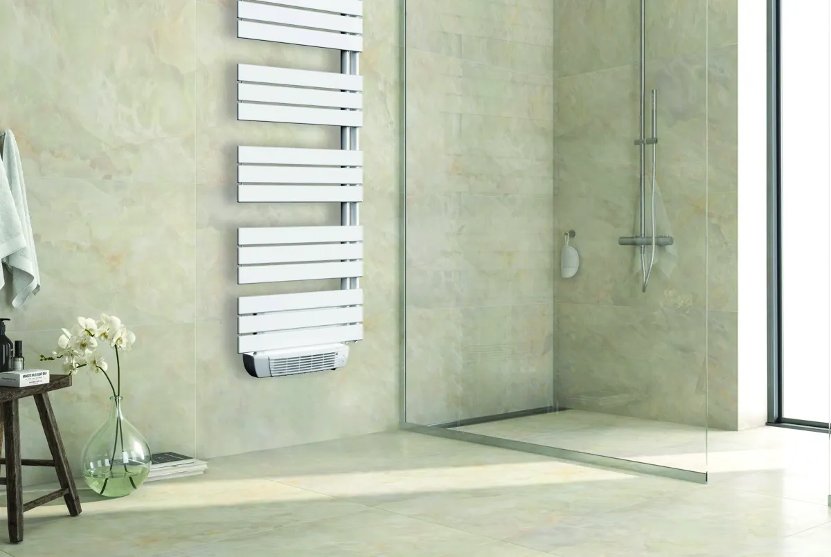 Henrad - Triton E-Vento - 1528x600x143mm - 1700 Watt - Wit