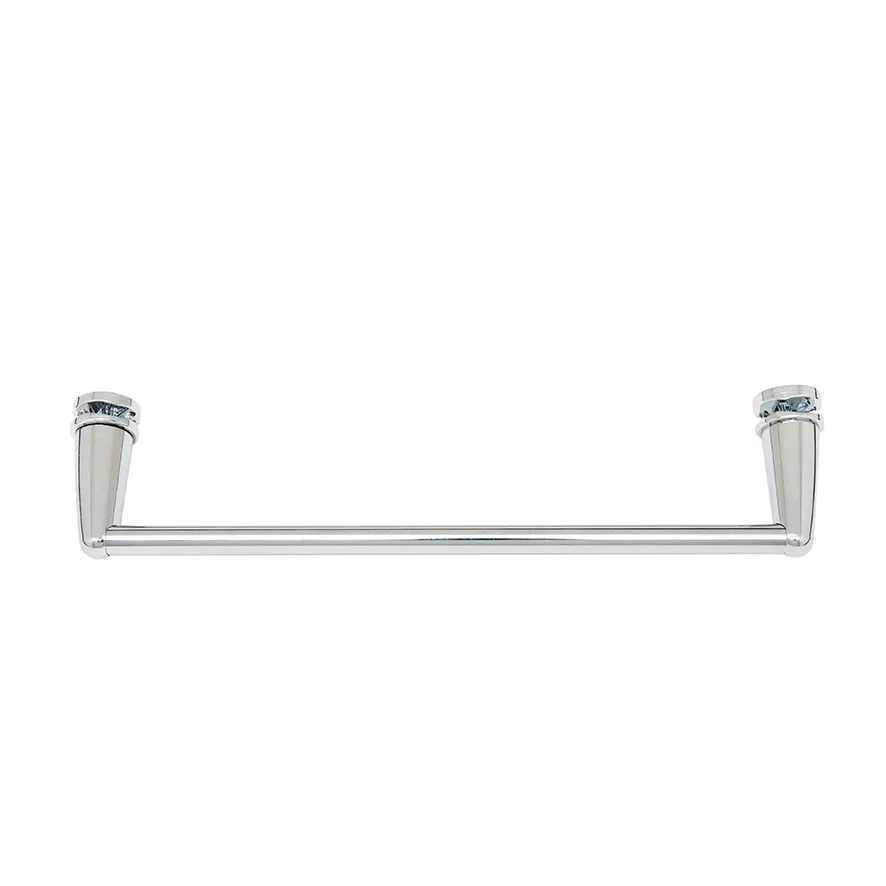 DRL Handdoekbeugel Recht Chroom - Chroom - Geschikt voor radiatorlengte 500mm - Lengte beugel 440mm
