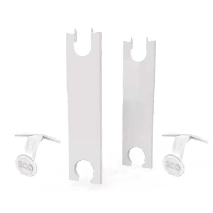 Stelrad - Zijbekleding Clip - 400x102mm - Type 22 - Wit Stelrad - Zijbekleding Clip - 400x102mm - Type 22 - Wit
