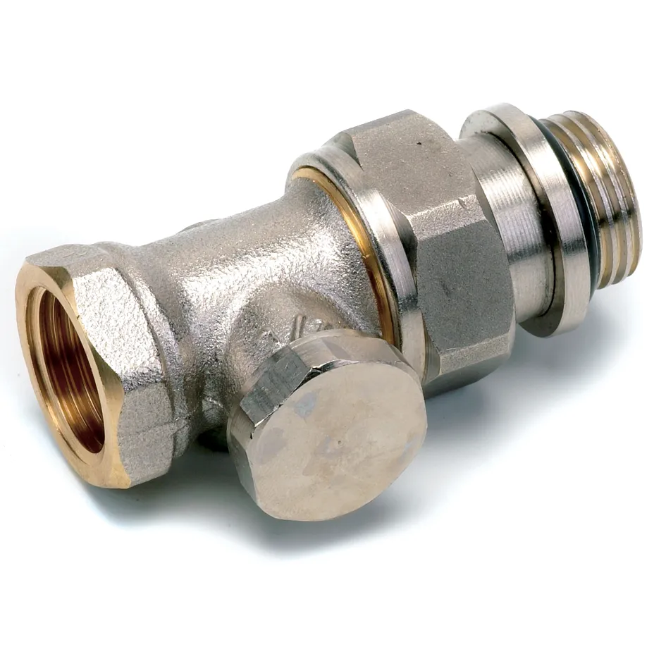 COMAP - Recht voetventiel - 1/2" - 1/2" - zelfdichtend staartstuk