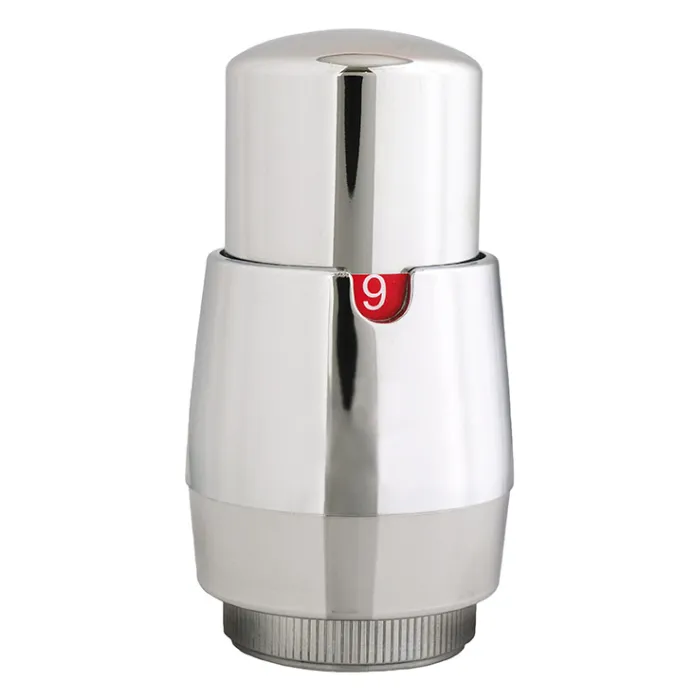 DRL - OVUS Thermostaatkop M30 x 1,5 - Chroom/Chroom