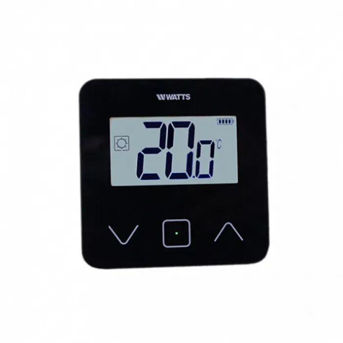 Watts Vision Thermostaat Belux BT-D03 ZWART RF 868MHz Digitaal Watts Vision Thermostaat Belux BT-D03 ZWART RF 868MHz Digitaal