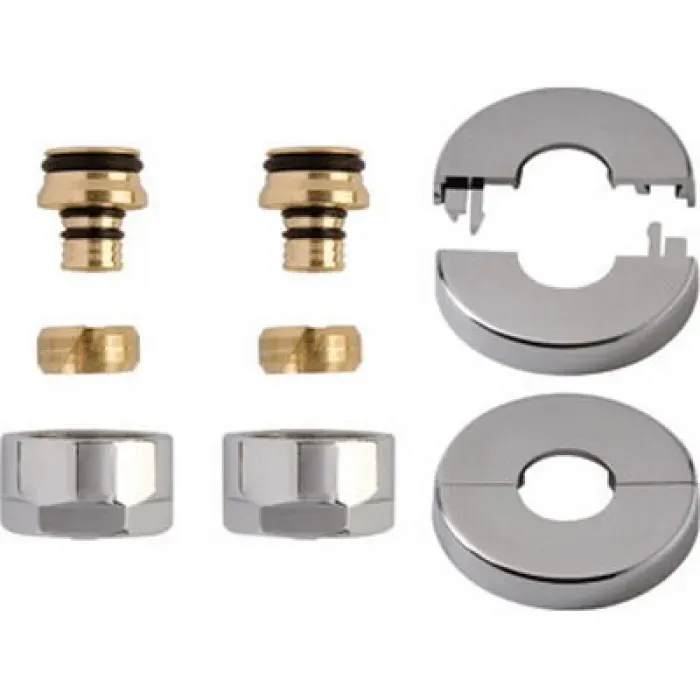 DRL - Aansluitset Minimal 14mm AKB rozet chroom