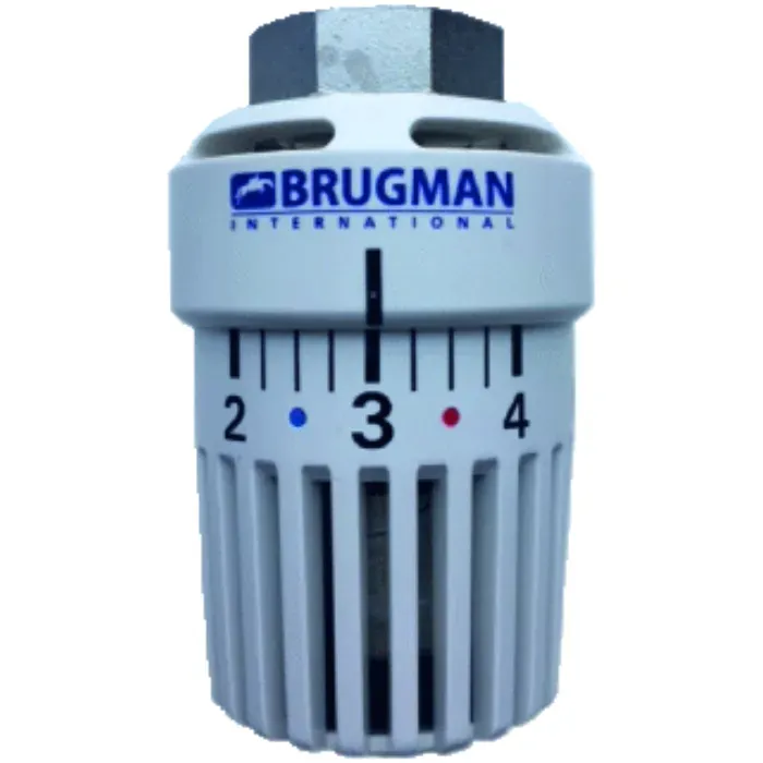 Brugman - Thermostaatknop M30 - Wit