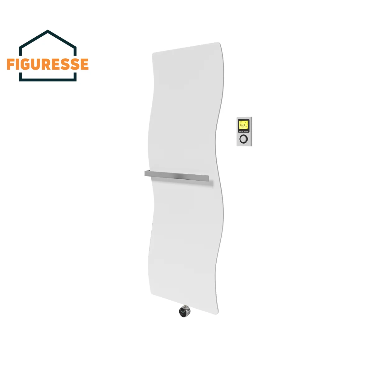 Radson Impulse E - 1790x590mm - 800 Watt - Antraciet