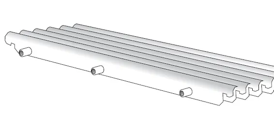 Jaga - Bovenrooster voor Tempo - 1600mm - Type 20