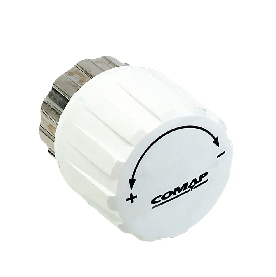COMAP - Handwiel voor handmatige bediening thermostaatkranen - M30 - Wit met metalen wartel