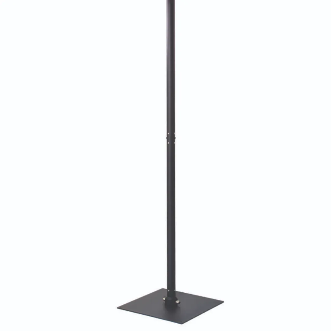 E-Comfort Oasi aluminium standaard - Zwart
