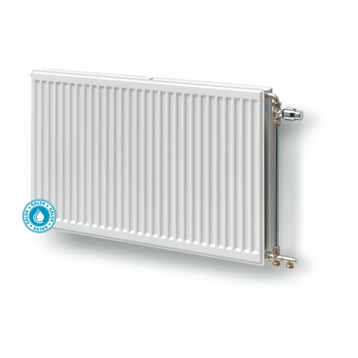 Henrad - Hygiene Galva - 600x400mm - 244 Watt - Type 10 - Wit