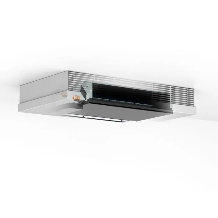 Jaga - Briza 12 Coreline plafondmodel - Geen JDPC sturing - 2 Pijps - 550x750mm - 2588 Watt - Zandstraalgrijs