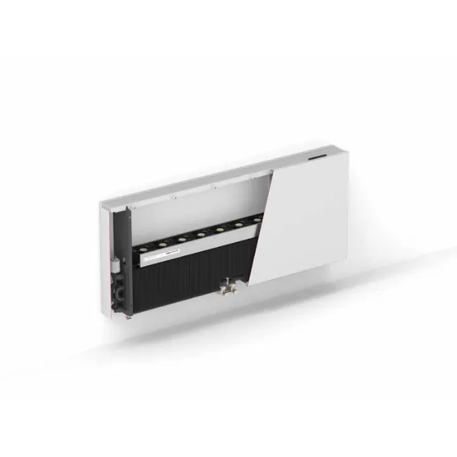 Jaga - Strada Wand Hybrid MM - met TPT sturing - 350x600mm - 16x2mm - 2561 Watt - Type 21 - Aansluitblok: H-blok - Naar wand - Verkeerswit soft touch