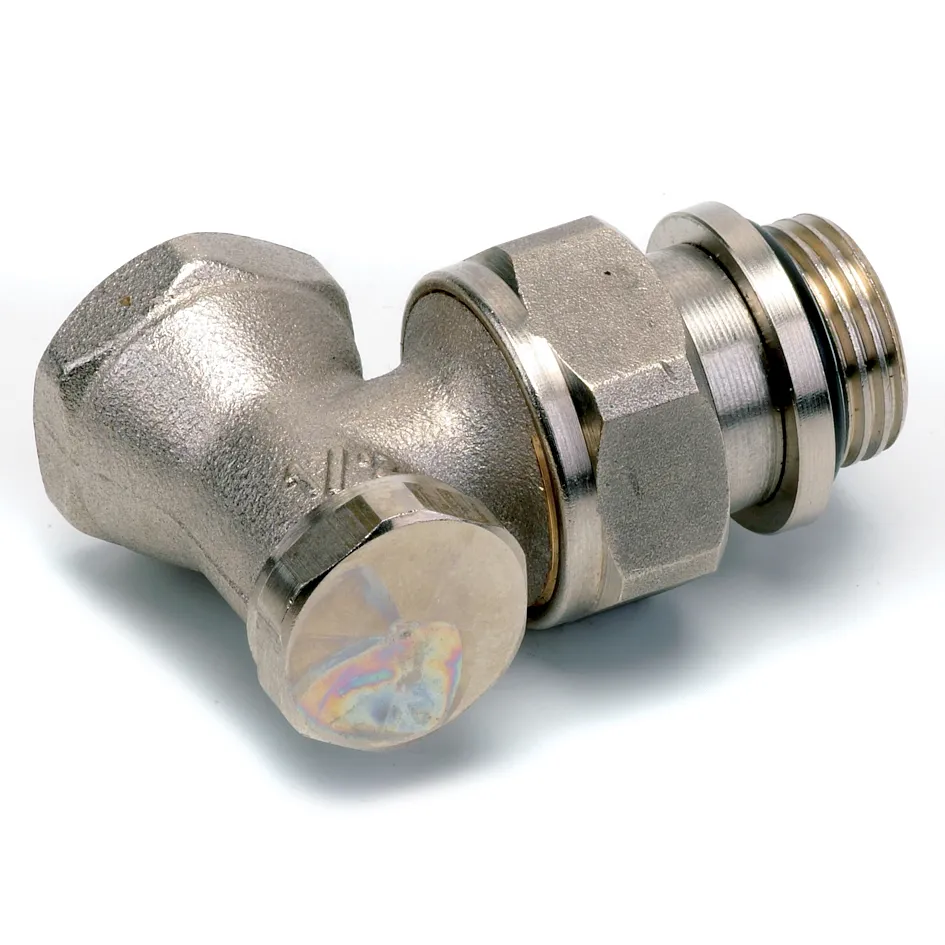 COMAP - Haaks voetventiel 2 functies 1/2" - 1/2" - zelfdichtend staartstuk