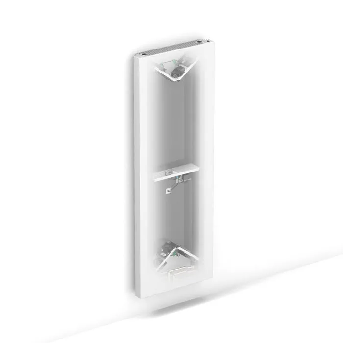 Jaga - Vertiga Hybrid 3-standenregeling (D05) - 2000x410mm - 1620 Watt - Type 8 - Verkeerswit soft touch