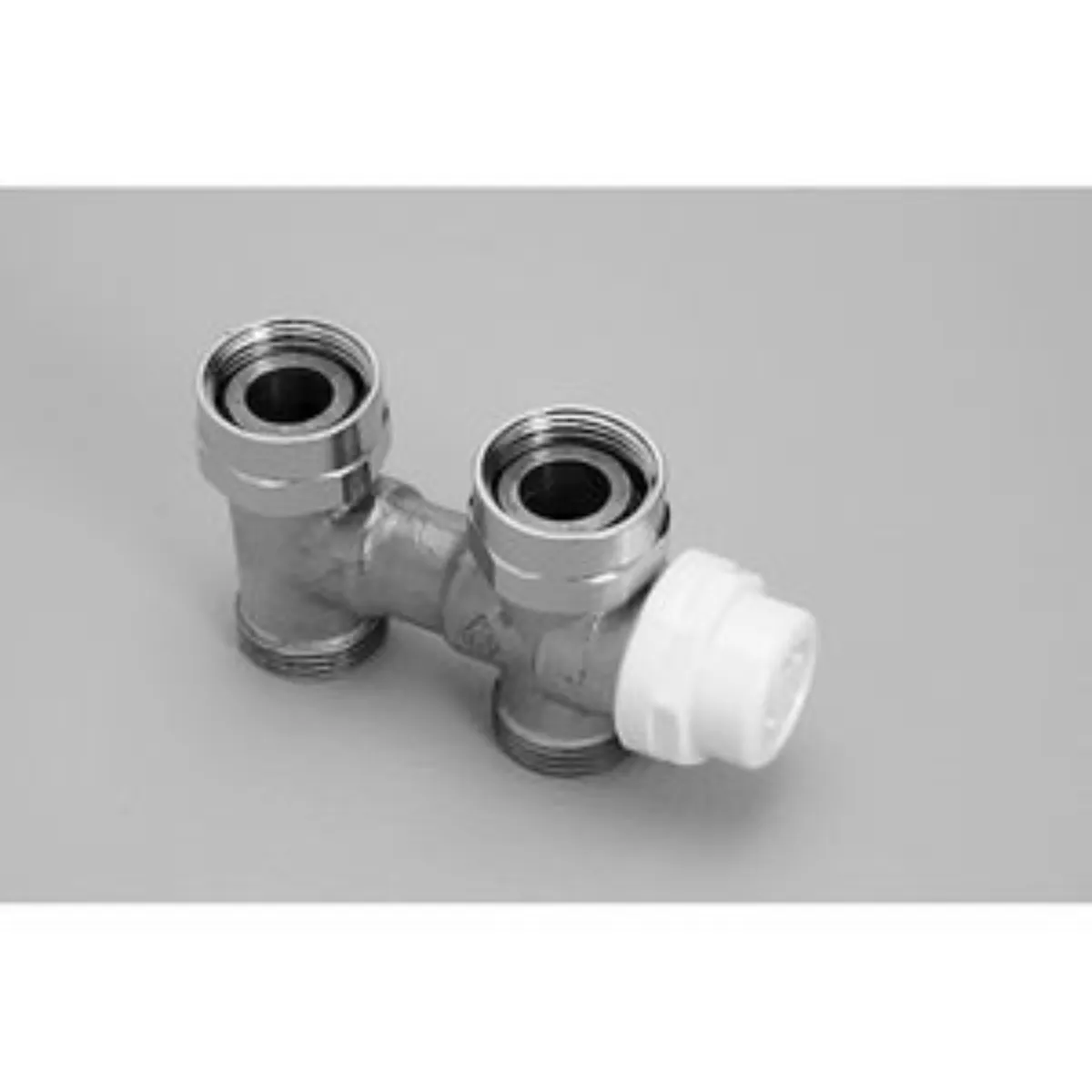 Radson - H-onderblok recht 1/2" bn.
