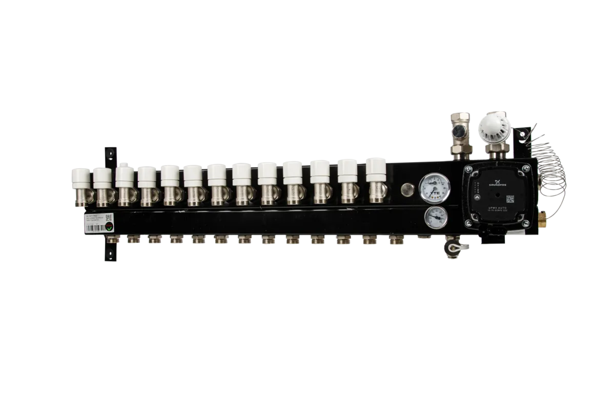 VTE SLIM verdeler met A-label GRUNDFOS - 13 groeps