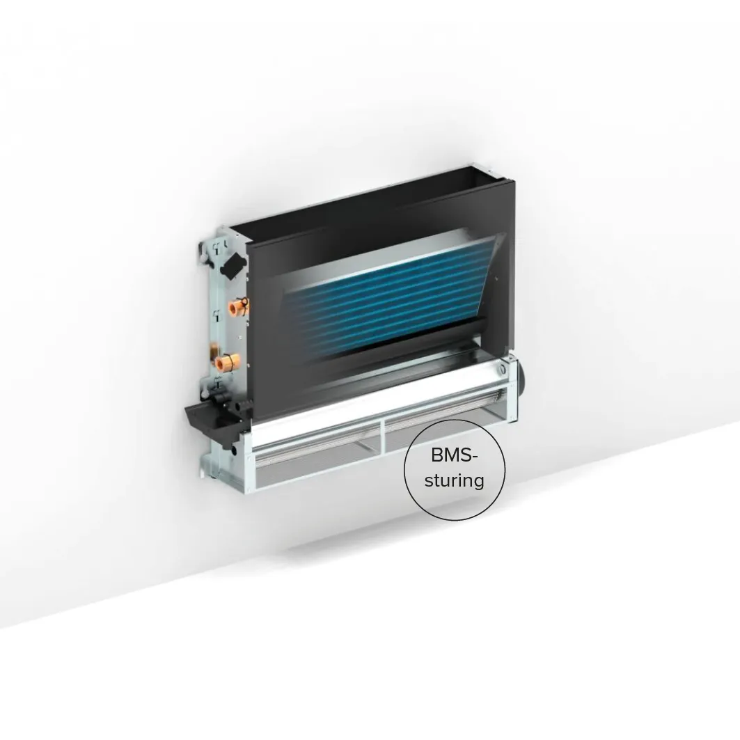 Jaga - Briza 12 Wandmodel - BMS 0-10V regeling - 2 Pijps - 410x1450mm - 5444 Watt - Verkeerswit soft touch