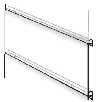 Jaga - Voorplaat voor Tempo Wand - 1600mm - Zuiver wit soft touch Jaga - Voorplaat voor Tempo Wand - 1600mm - Zuiver wit soft touch