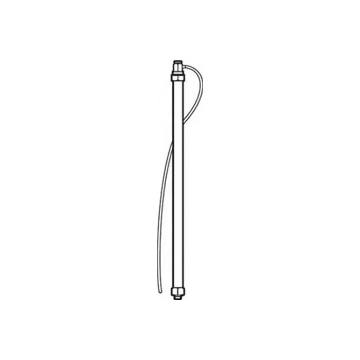Jaga - Verlengde ontluchter - 1/8" - hoogte van de radiatorbekleding 50mm Jaga - Verlengde ontluchter - 1/8" - hoogte van de radiatorbekleding 50mm